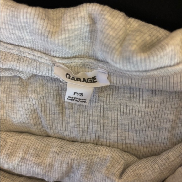 Garage Light Gray Ribbed Top - Picture 2 of 2